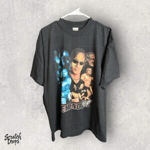 Vtg 2000 WWF WWE T-Shirt Rock Kane Undertaker DX Big Show HHH Men’s Size XL